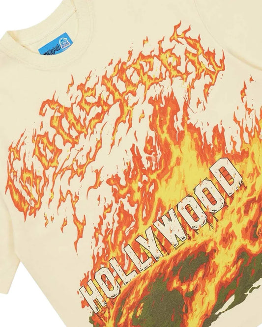 Godspeed Hollywood Inferno II Tee “Bone”