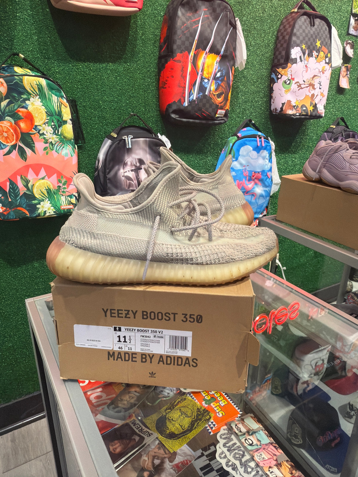 Yeezy Boost 350 Citrin  (USED)