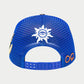 God Speed  FOREVER TRUCKER HAT (Blue/Orange)