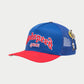 God speed FOREVER TRUCKER HAT (BLUE/RED)