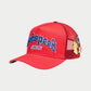 God Speed FOREVER TRUCKER HAT (Red/White/Blue)