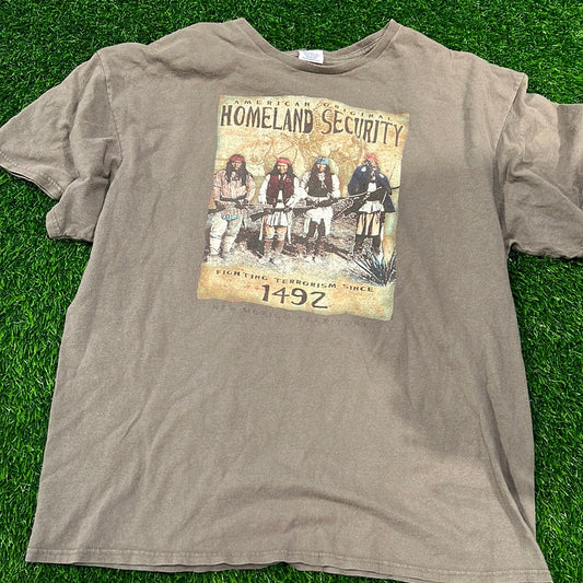 Homeland security vintage tee