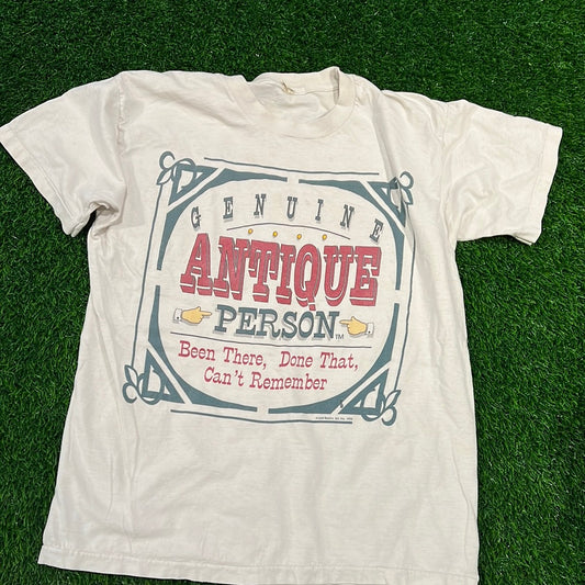 Genuine antique person vintage tee