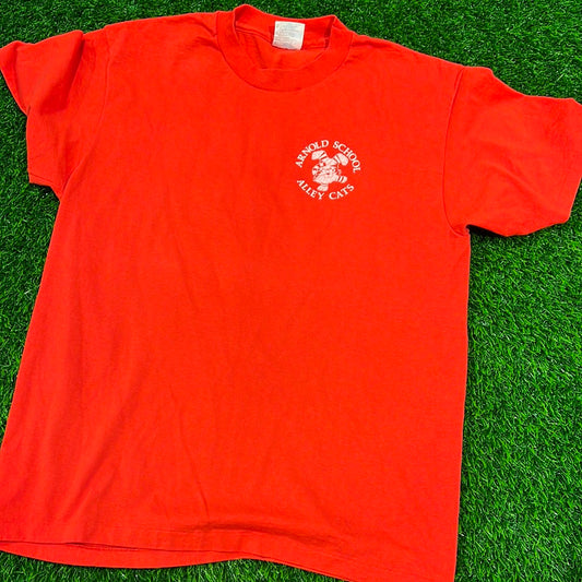 Arnold school alley cats vintage tee
