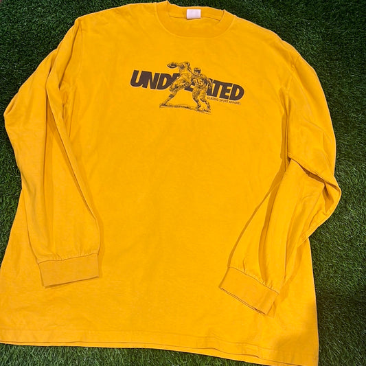 Undefeated vintage yellow long sleeve