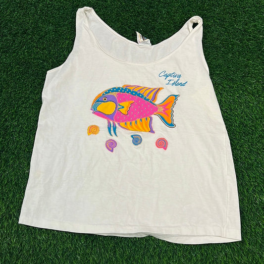 Captiva island vintage tank top