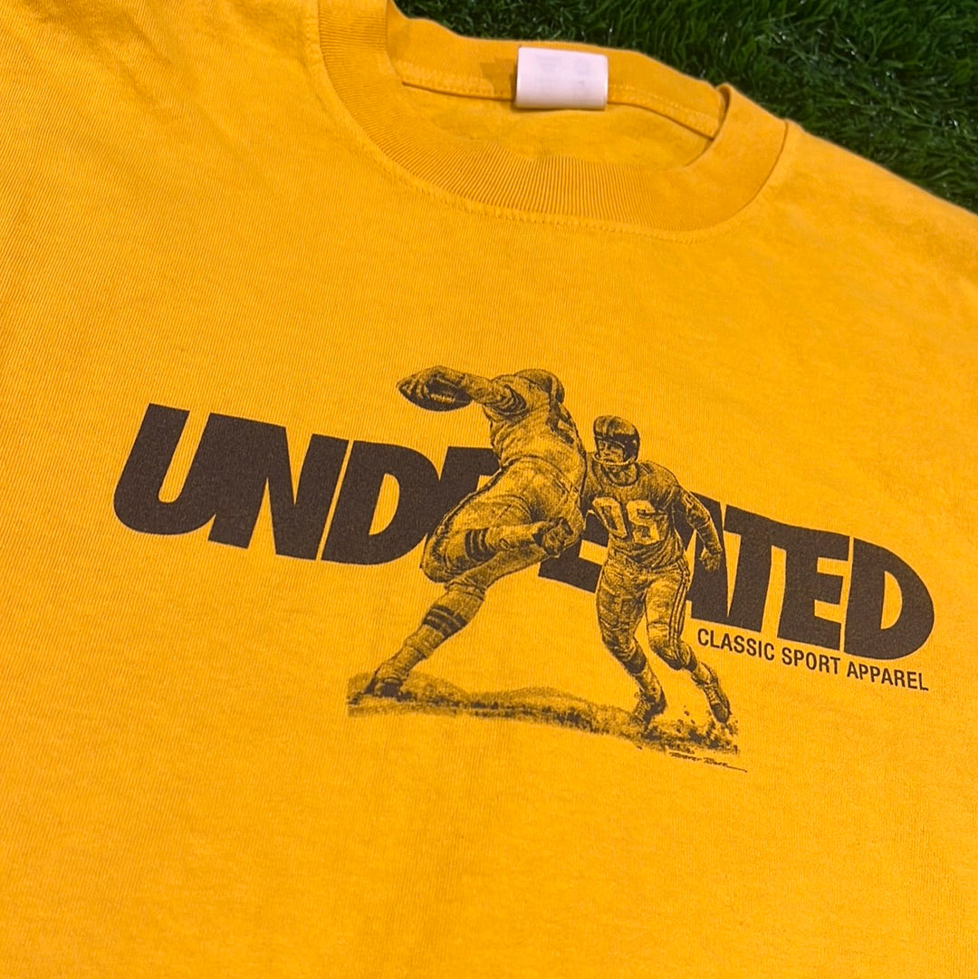 Undefeated vintage yellow long sleeve
