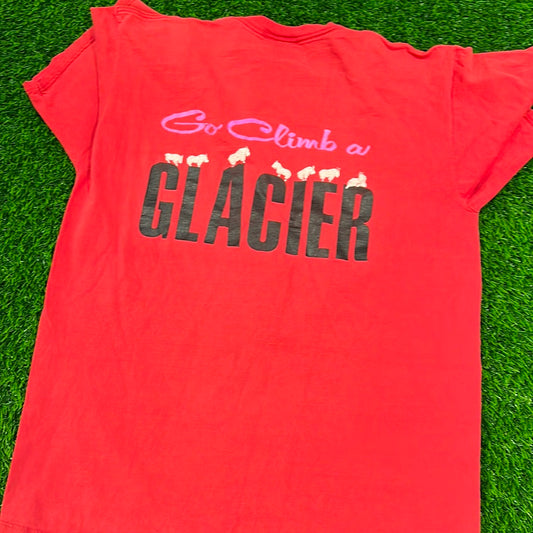 Glacier national park vintage tee