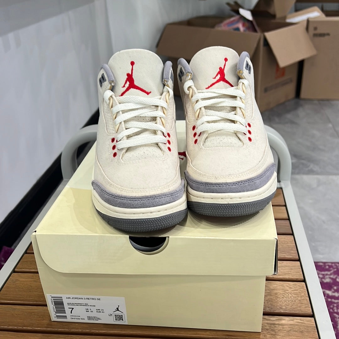 Air Jordan 3 Muslin(USED)