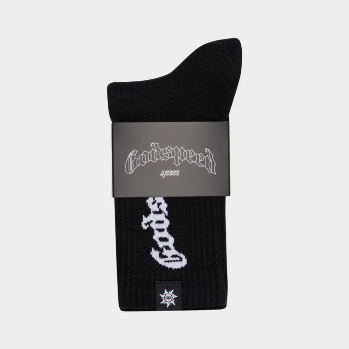 God speed OG Logo Sock Black