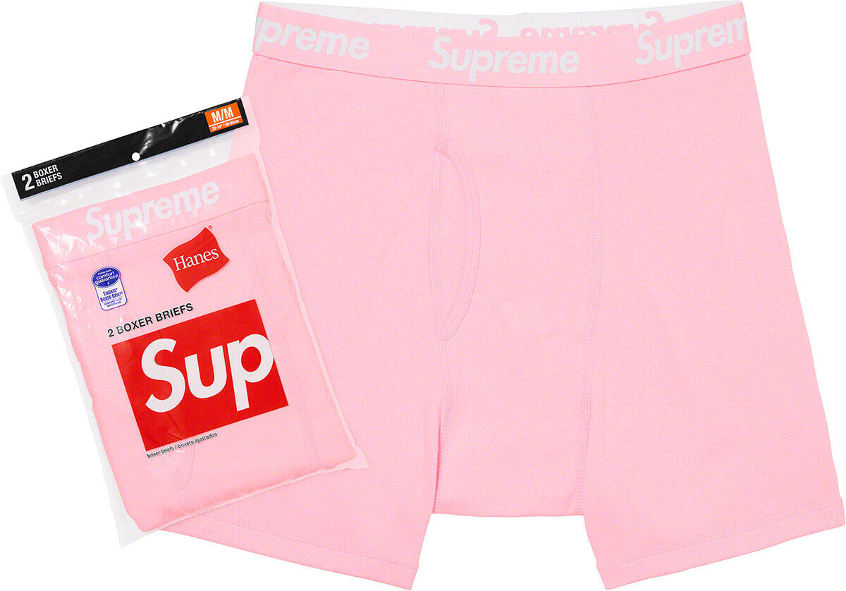 Supreme Boxers Pink (2 Pack)