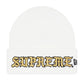 Supreme New Era Old English Beanie White