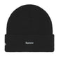 Supreme new era beanie old english black