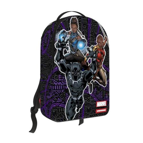 Spray Ground MARVEL BLACK PANTHER GROUP SHOT BACKPACK