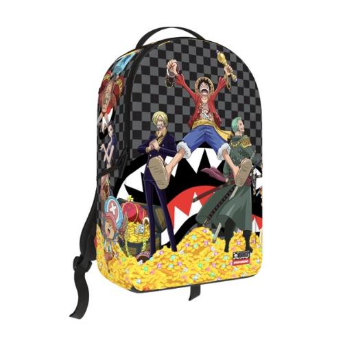 Spray Ground ONE PIECE STRAW HAT CREW TREASURE TROVE BACKPACK
