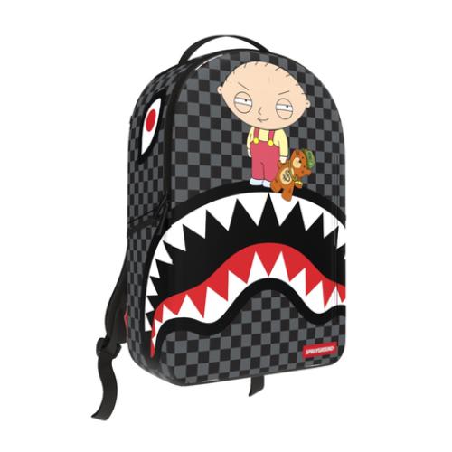 Spray Ground Home FAMILY GUY STEWIE HOLDING BEAR KEYCHAIN BACKPACK