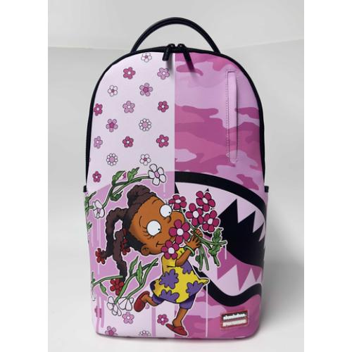 Spray ground RUGRATS SUSIE FLOWERS AND CAMO BACKPACK