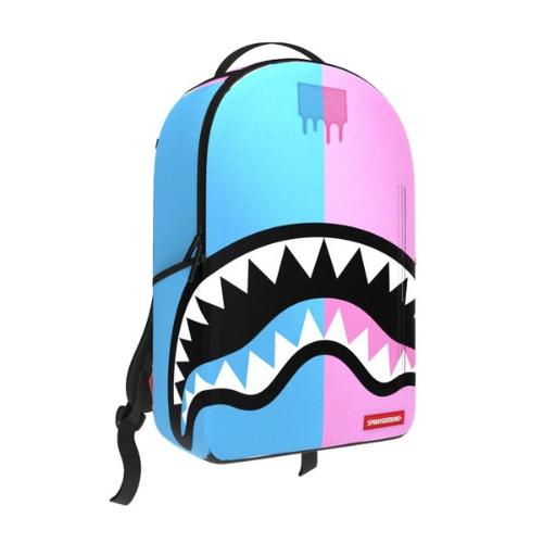 Spray Ground SHARK CENTRAL COTTON CANDY SPLIT BACKPACK