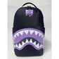 Spray Ground SHARK CENTRAL LIGHT PURPLE BACKPACK