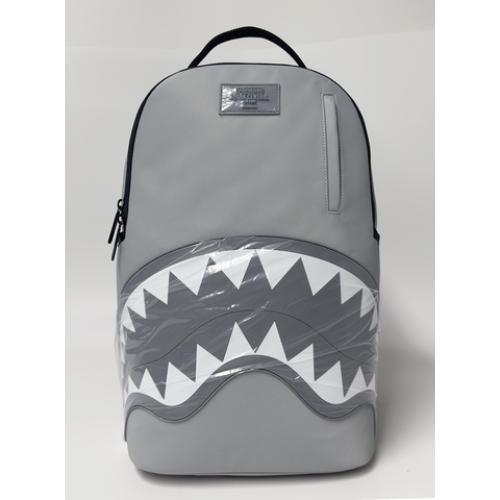 Spray Ground SHARK CENTRAL TONAL GRAY NYLON BACKPACK