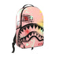 Spray Ground SHARK CENTRAL PINK LAB COAT STREET ART BACKPACK
