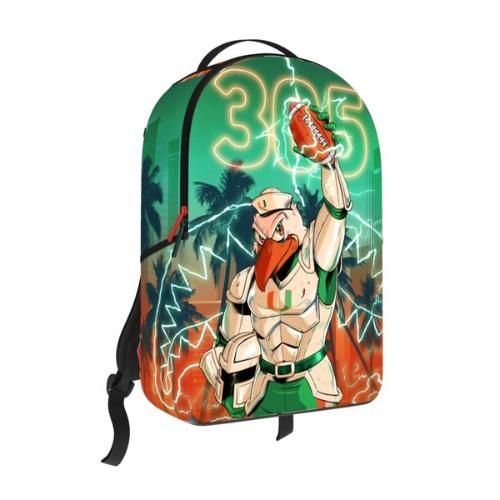 Spray Ground UNIVERSITY OF MIAMI EPIC LIGHTNING BACKPACK