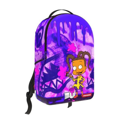 Spray Ground RUGRATS SUSIE PAINTING SHARK BACKPACK