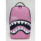 Spray Ground SHARK CENTRAL BUBBLY PINK BACKPACK