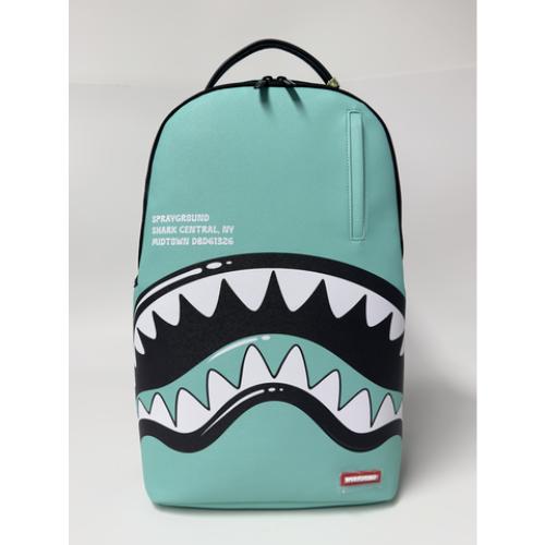 Spray Ground SHARK CENTRAL BUBBLY LIGHT BLUE BACKPACK