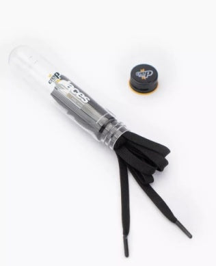 Crep Protect Shoe Laces FLAT BLACK