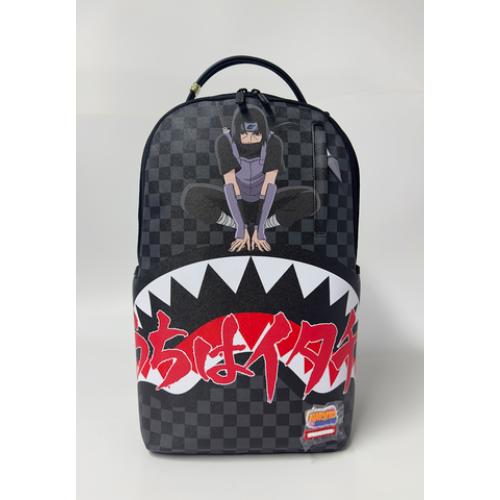 Spray Ground NARUTO ITACHI CHECKERED POSE BACKPACK