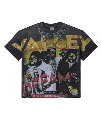 Vale Forever 	 BLACK CHAMBERS BLING TEE