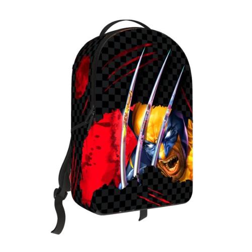 Spray Ground MARVEL WOLVERINE SHARKMOUTH TEAR UP BACKPACK