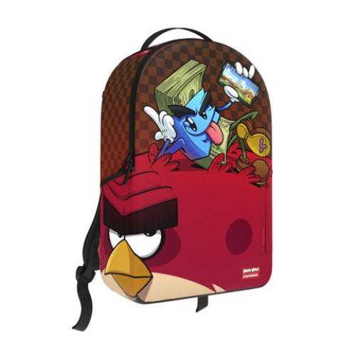 Spray Ground MONEY BOY CHILLIN ON BIG ANGRY BIRD BACKPACK