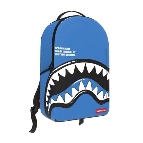 Spray Ground SHARK CENTRAL BUBBLY BLUE BACKPACK
