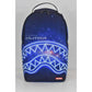 Spray Ground SHARK CENTRAL NEON NEBULA BACKPACK