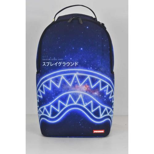 Spray Ground SHARK CENTRAL NEON NEBULA BACKPACK