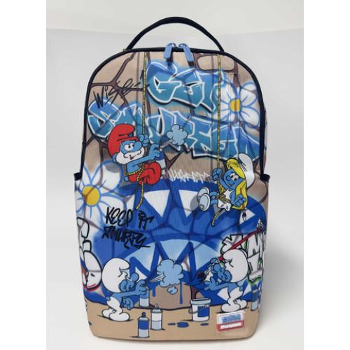 Spray Ground SMURFS ART PARTY BACKPACK
