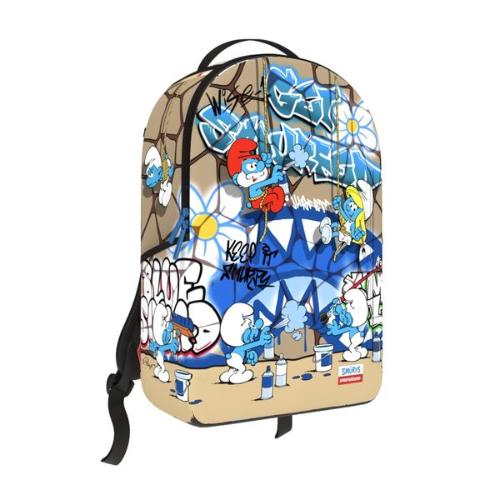 Spray Ground SMURFS ART PARTY BACKPACK