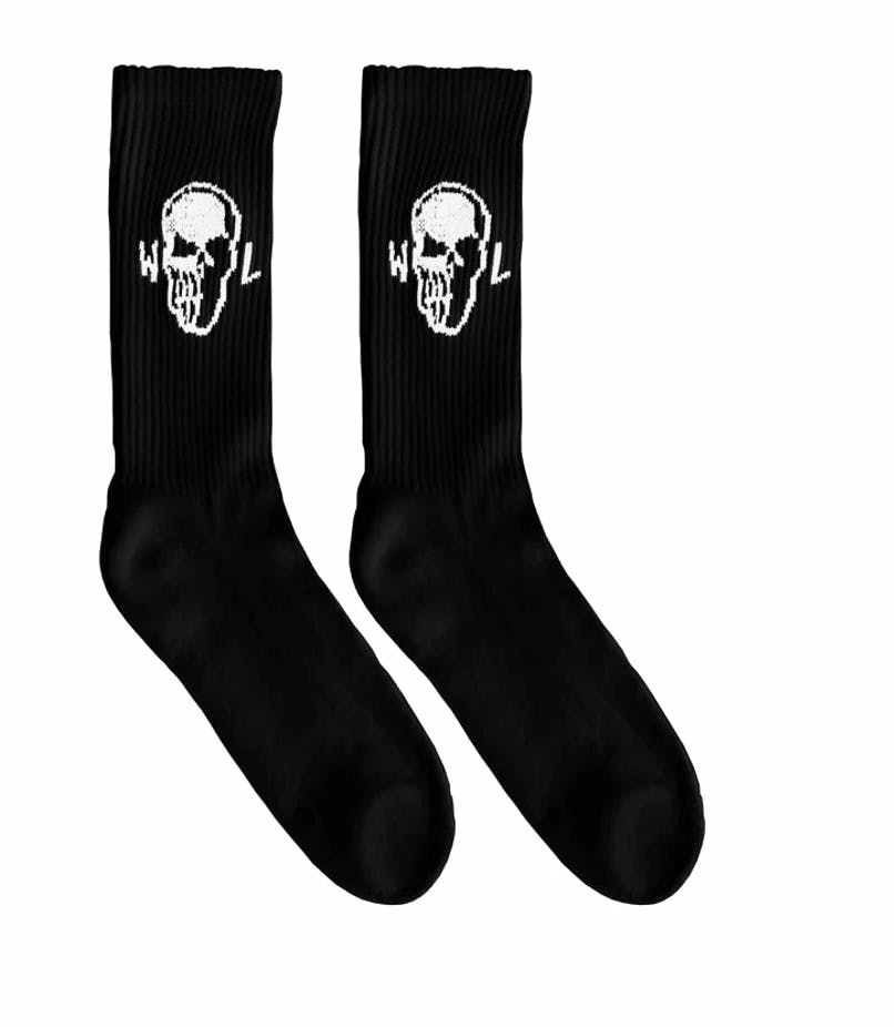 Warren Lotas Crew Socks Crew Socks Black (Single Pack) – Viper Soles