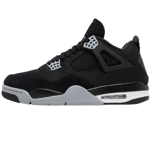 Air Jordan 4 Black Canvas (GS)