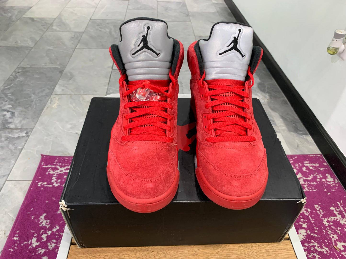 Air Jordan 5 Red Suede (USED)