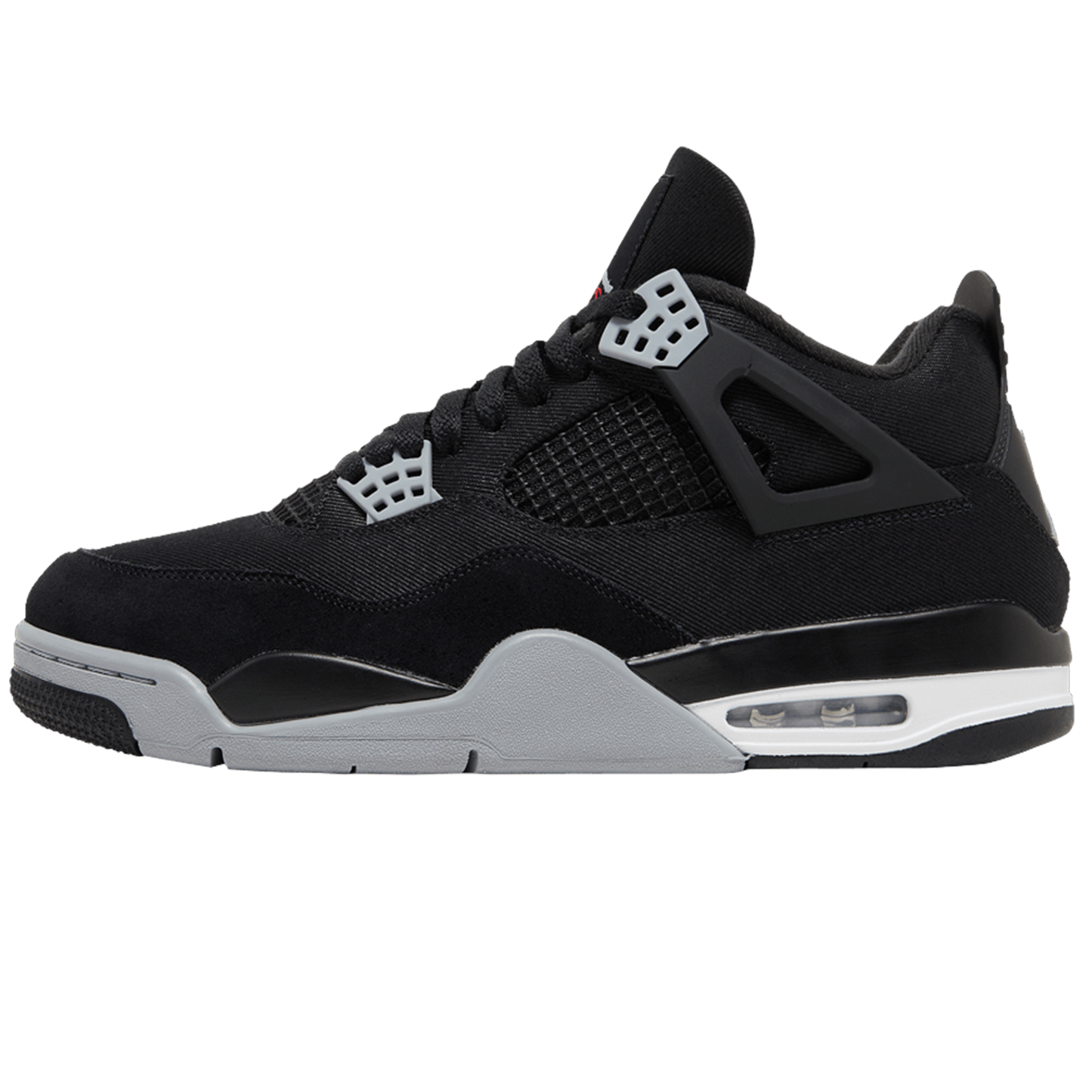 Air Jordan 4 Black Canvas