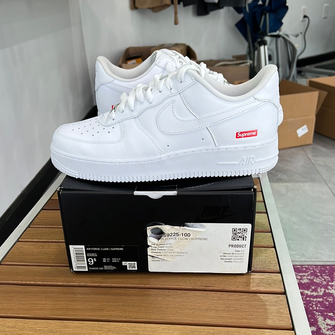 Air Force 1 Supreme (WHITE) (USED)
