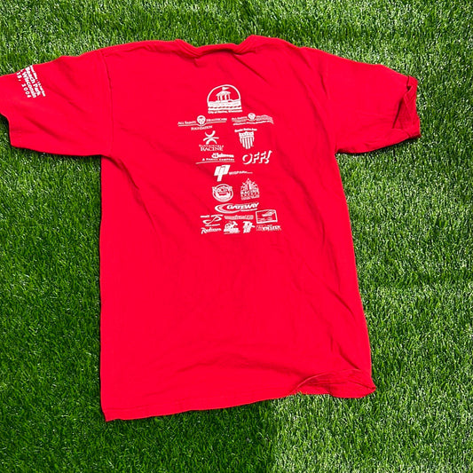 Spirt of Racine triathlon vintage tee