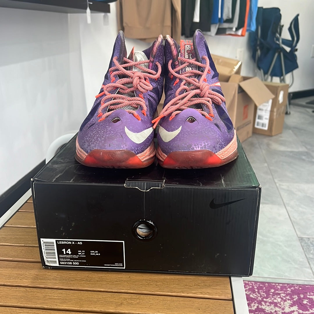 Lebron x area on sale 72