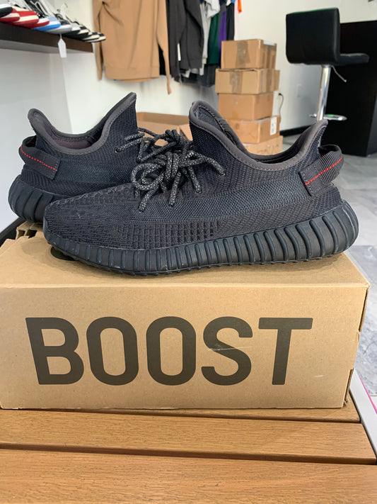 Yeezy Boost 350 Static Black Non Reflective (USED)