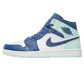 Air Jordan 1 Mid Blue Mint (USED)