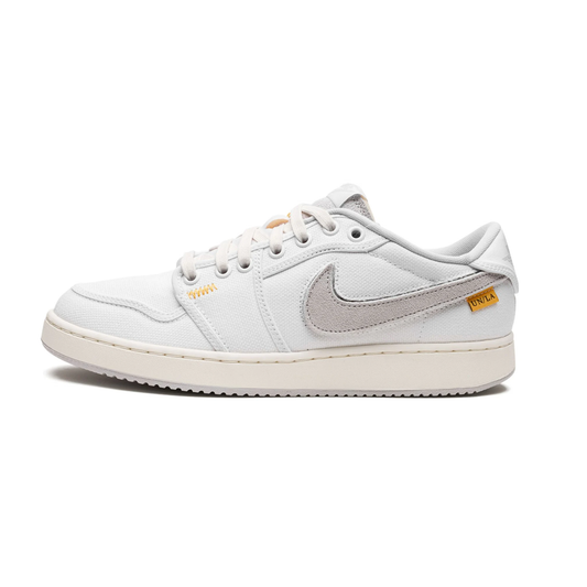 Air Jordan 1 Low KO  Union White canvas